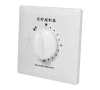 AC 220V Conto Alla Rovescia Timer Interruttore di Controllo 30/60/120 Min Pompa Ad Alta Potenza Timer Interruttore di Controllo Meccanico interruttore 86 Pannello(30 Min)