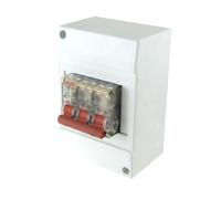 AC 400V 10A 3P Mini interruttore magnetotermico trasparente con alloggiamento