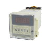 AC 48V 50/60Hz DH48JA 1-999900 Relè contatore digitale for montaggio a pannello con base