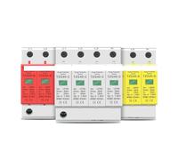 AC 4P 3P+N 10-20KA 20-40KA 30-60KA 275V 385V House Surge Protector Protective Low-voltage Arrester Device CZAOINCU(275V,10-20KA)
