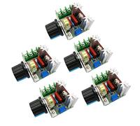 AC 50-220 V 2000 W 25 A controllo motore SCR ad alte prestazioni modulo regolatore elettronico di tensione LED dimmer con regolatore di velocità (5 pezzi)