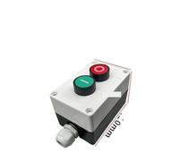AC 660V 10A Momentary I/O Red Green Sign NO NC Push Button Switch Station