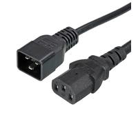 AC Alimentazione Cavo 3 Rebbi C20 Maschio to C13 Femmina 3.28Ft 250V 10A 16A