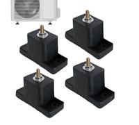 AC Anti Vibration Pads, 4Pcs Rubber Shock Absorbing Mounting Brackets