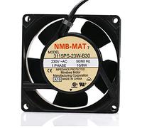 AC Cabinet Double Ball Cooling Fan for NMB 3115PS-23W-B30 230V 10 / 8W 8038 2wire