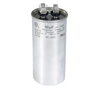 AC Capacitor 50uF or 50MFD ±6% 370V/440VAC CBB65 Oval Start for Heat Pump Air Conditioner，for electronic starter Run or Fan and Cool，Ten Years of Coverage Capacitance Meters
