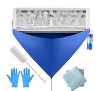 AC Cleaning Bag, Waterproof Reusable Cover for Air Conditioner, Protective Wash Tool for Household Maintenance, Interior Dust Removal, Home Servicing, Indoor Unit Care