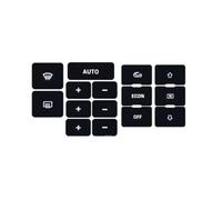 AC Climate Control Decal Compatibile Con A6 Per C5, Adesivo Di Riparazione Per Pulsante Di Controllo Del Riscaldamento E Del Clima Dell'auto, Accessori Per Interni Auto