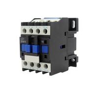 AC Contactor LC1-D09 9A 220V 50/60Hz Electrical 3 Poles Contactors 3P+NO Din Rail Mounted EKFBQBGW