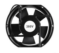 AC Cooling Fan FP-108EX-S1-B 150x150x51mm 220-240V - Lega di Alluminio Ventilatore Assiale, Doppio Cuscinetti a Sfera, 45.87 m³/h 2500RPM per Cabinet Rack Saldatrice Raffreddamento (380v)