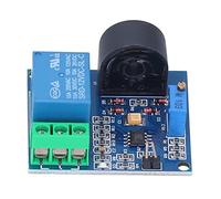 AC Current Detection Sensor Module with 12V Relay and 5A Overcurrent Protection Switch Output - Transformer Signal Collection - 20Hz to 400Hz Frequency Range - DC 12V