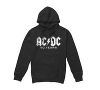 AC/DC 50 Years Felpa con Cappuccio Logo Uomo (TV7322)