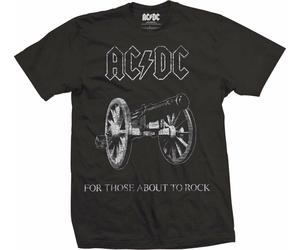 AC/DC About to Rock Black L Maglietta