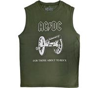 Ac/Dc About To Rock Vest ufficiale Uomo maglietta unisex