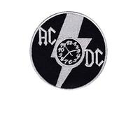 Ac Dc Acdc Clock Distintivo Ricamato Applicazioni Il Ferro Sulla Toppa Patch Accessorio
