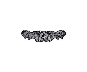Ac Dc Acdc Fly Silver Distintivo Ricamato Applicazioni Il Ferro Sulla Toppa Patch Accessorio