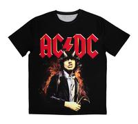 AC/DC Angus Highway To Hell Black L Maglietta