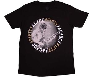 AC/DC Angus Live Black S Maglietta