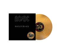 Ac/Dc Back In Black Vinile Lp Colorato Oro Nuovo Sigillato