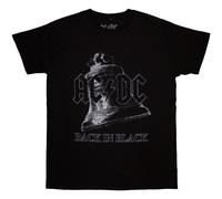 AC/DC Back In Black Bell autorizzato Uomo maglietta