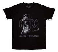 AC/DC Back In Black Bell ufficiale Uomo maglietta unisex