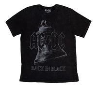 AC/DC Back In Black Bell ufficiale Uomo maglietta unisex