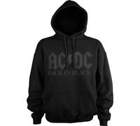 AC/DC Back In Black Black XL Felpa con cappuccio