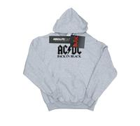 AC/DC Back In Black Felpa con Cappuccio Logo Ragazzi (BI2273)