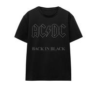 AC/DC Back In Black Maglietta Adulto Unisex (TV15405)
