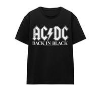 AC/DC Back In Black Maglietta Adulto Unisex (TV15406)