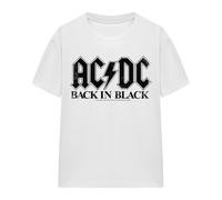 AC/DC Back In Black Maglietta Adulto Unisex (TV15407)
