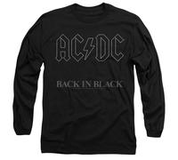 AC/DC Back In Black Maglietta Adulto Unisex (TV9285)