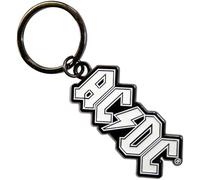 Ac/Dc Band Logo Mono Portachiavi Keychain Size One Size