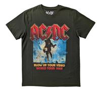 Ac/Dc Blow Up Your Video autorizzato Uomo maglietta