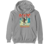 AC/DC Blow Up Your Video Grey L Felpa con cappuccio