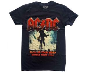 AC/DC Blow Up Your Video / World Tour 1988 Black XL Maglietta
