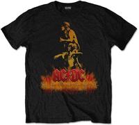 AC/DC Maglietta Bonfire Unisex Black M