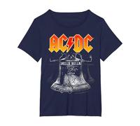 AC/DC - Campane dell'Inferno Maglietta, Donna Plus-Size, Navy, 1X