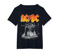 AC/DC - Campane dell'Inferno Maglietta, Donna Plus-Size, Nero, 1X