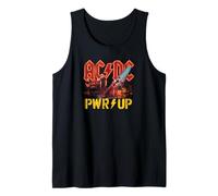 AC/DC Canotta Rock Band PWRUP Luci Palco Unisex Nero Small