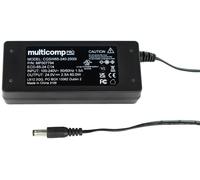 AC/Dc Desktop Alimentazione Elettrica,24V Dc,2.5A,60W,IEC C8,2.1mm Dc Spina -