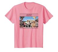 AC/DC - Dirty Deeds Done Dirt A Buon Mercato Maglietta, Bambini, Rosa, 6 Anni