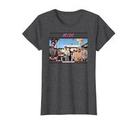 AC/DC - Dirty Deeds Done Dirt A Buon Mercato Maglietta, Donna, Grigio Scuro, 3XL