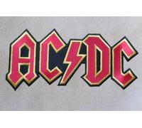 AC/DC DOSSARD 25 Cm X 12 Cm ECUSSON Patch Termoadesivo ACDC AC DC