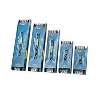 AC DC Driver LED Alimentatore Switching Trasformatore per Striscia LED | Ultra sottile, senza ventola, silenzioso. AC100-264V a DC12/24V. Per striscia LED, CCTV, router.(24v,150W)