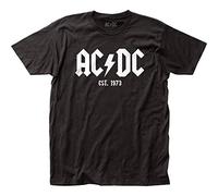 AC/DC - EST. 1973 Uomo T-Shirt in Nero, Size: XX-Large, Color: Nero