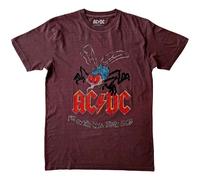 AC/DC Fly On The Wall Tour ufficiale Uomo maglietta unisex