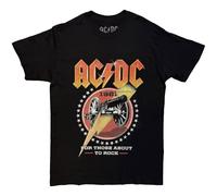AC/DC For Those About To Rock 81 Black M Maglietta