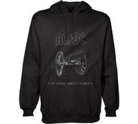 <![CDATA[AC/DC About to Rock Black L Felpa con cappuccio]]>