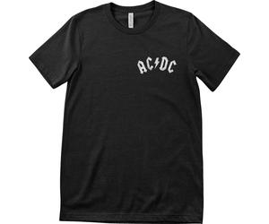 AC/DC For Those About To Rock (Back Print) Black L Donna Maglietta